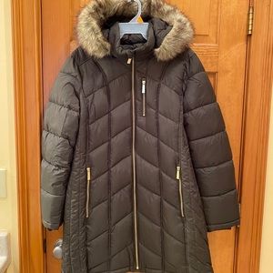 Liz Claiborne hooded winter jacket coat Medium